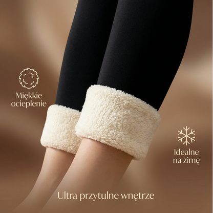CozyLeggins z futerkiem Sherpa