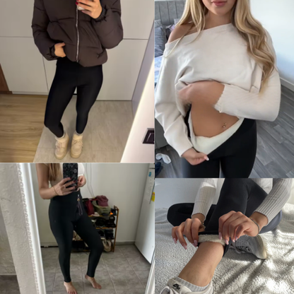 CozyLeggins z futerkiem Sherpa