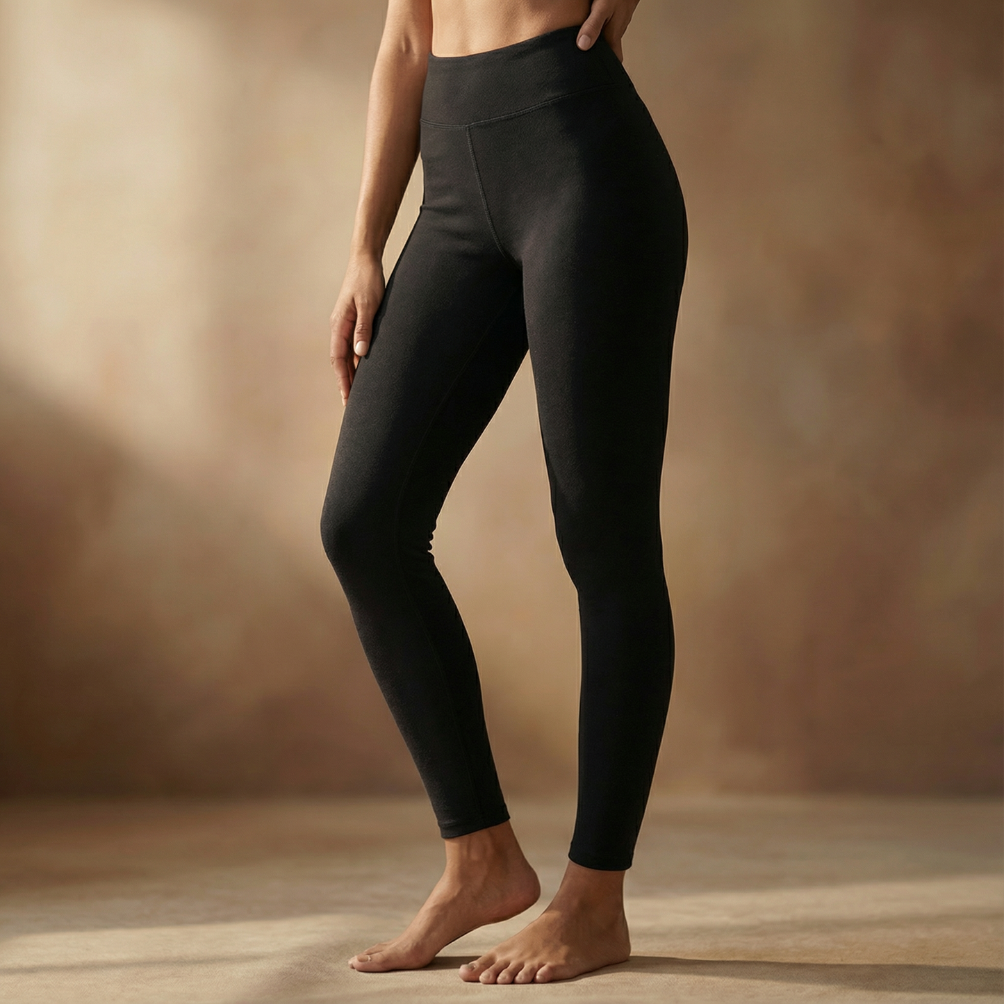 CozyLeggins z futerkiem Sherpa